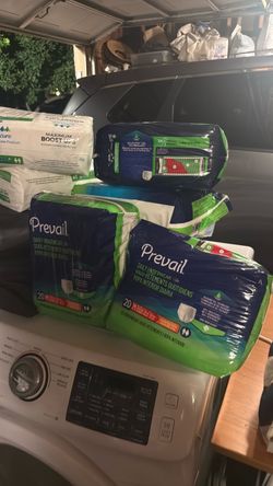 Prevail Daily Underwear Adult Diapers Bundle