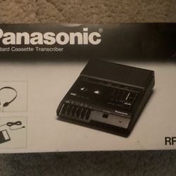 PANASONIC STANDARD CASSETTE TRANSCRIBER RR-830