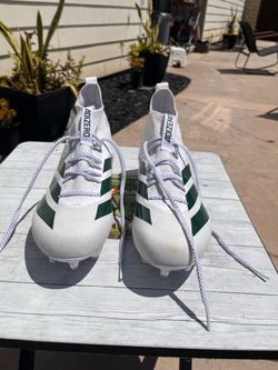 adidas Adizero Primeknit Football Cleats Michigan State Colorway