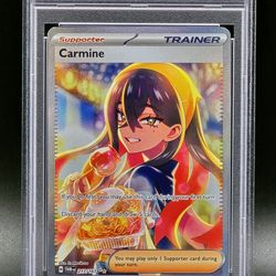 Pokemon PSA 10 –CARMINE 217  – Twilight Masquerade - GEM MT