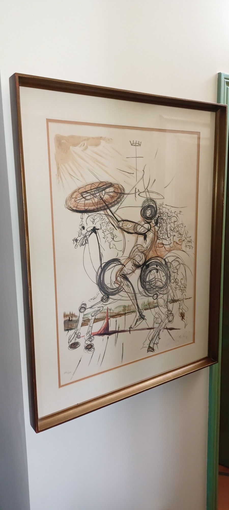 Salvador Dali Crazy Horse 226/250 Litho Framed $6000obo