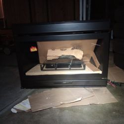 Heat And Glow Vented Gas Fireplace Heater Insert