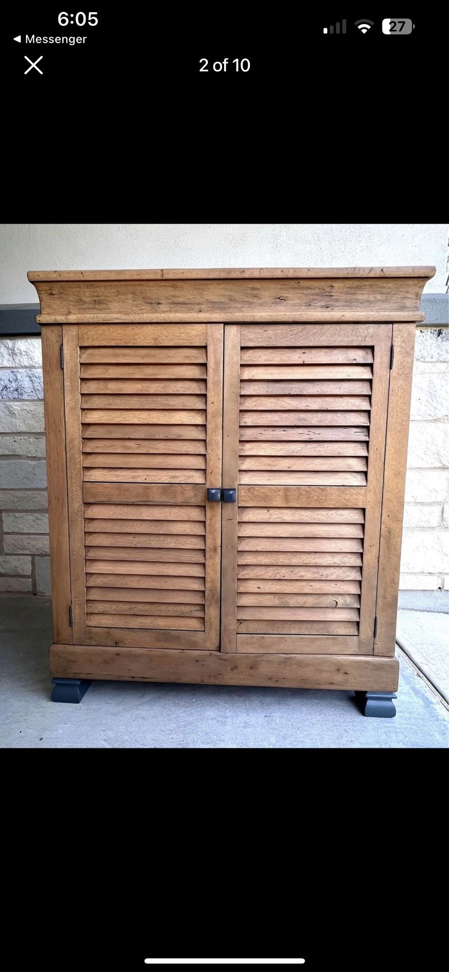 Solid Wooden Cabinet