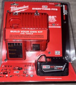 Milwaukee Baterías 5.0 Y Cargador Nuevo ( Precio Firme ) 