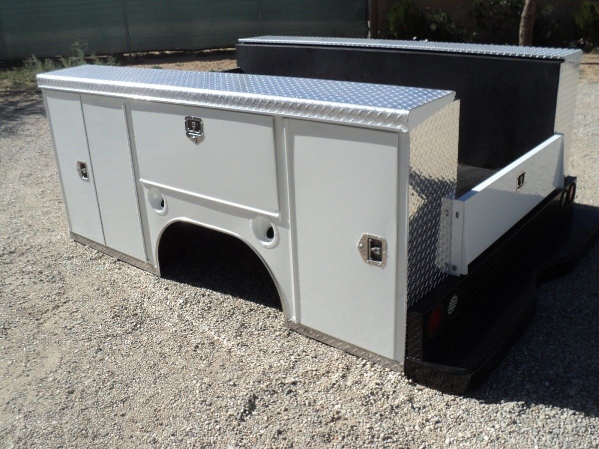 ##JUST SOLD##The "PACIFIC PROVEN SOLUTION" 8' SRW Service Utility Bed auto parts accessories