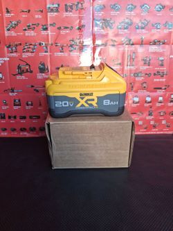 DEWALT XR 20V MAX LITHIUM-ION POWERPACK 8 AH BATTERY