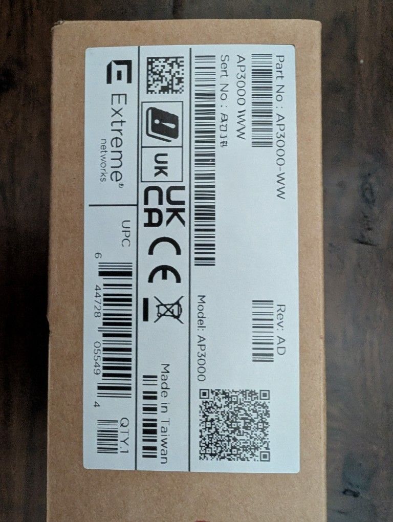 New Extreme Networks AP3000-AP 802.11ax Access Point