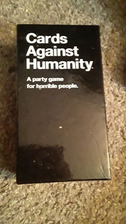 Cards against humanity game