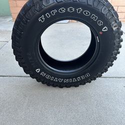 Firestone Destination tire MT2 LT255/75R17