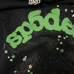 Sp5der Hoodie Burgundy Gray