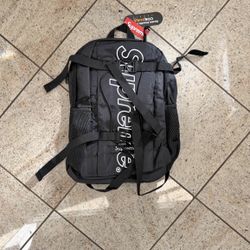 Black Supreme Backpack 