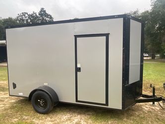 Cargo trailer 6 x 12 three year factory Warranty Orlando, Florida