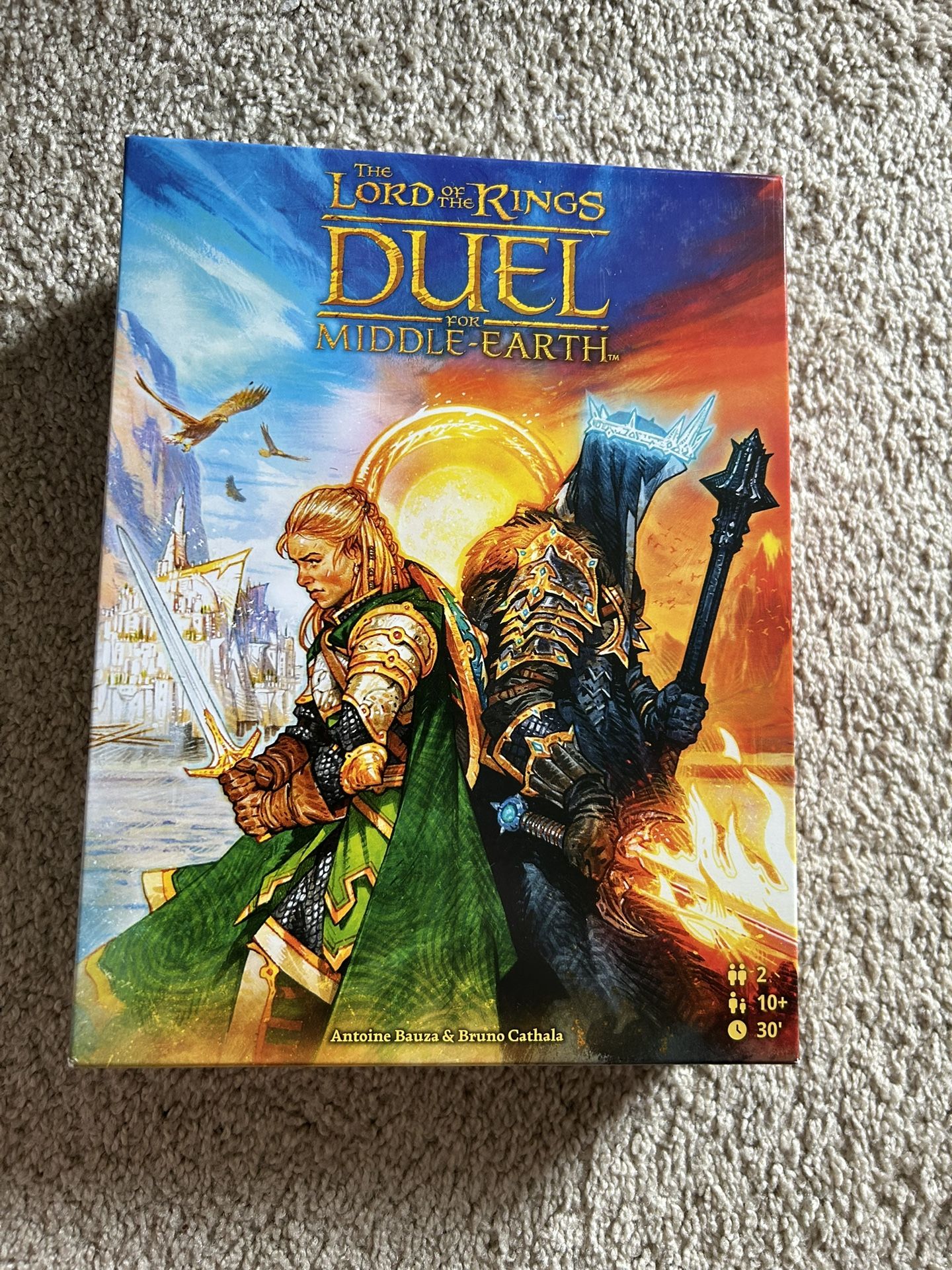 Lord Of The Rings Duel For middle earth Board game