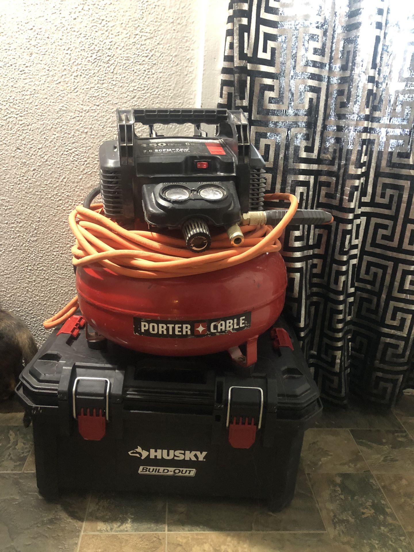 Compressor And Storage Box!!!