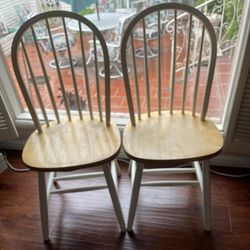 2 Sturdy Kitchen Chairs