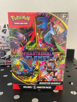 Sealed Phantasmal Flames Booster Bundle