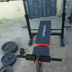 Weights For Sale. No Longer Needed. $120  For Everything 