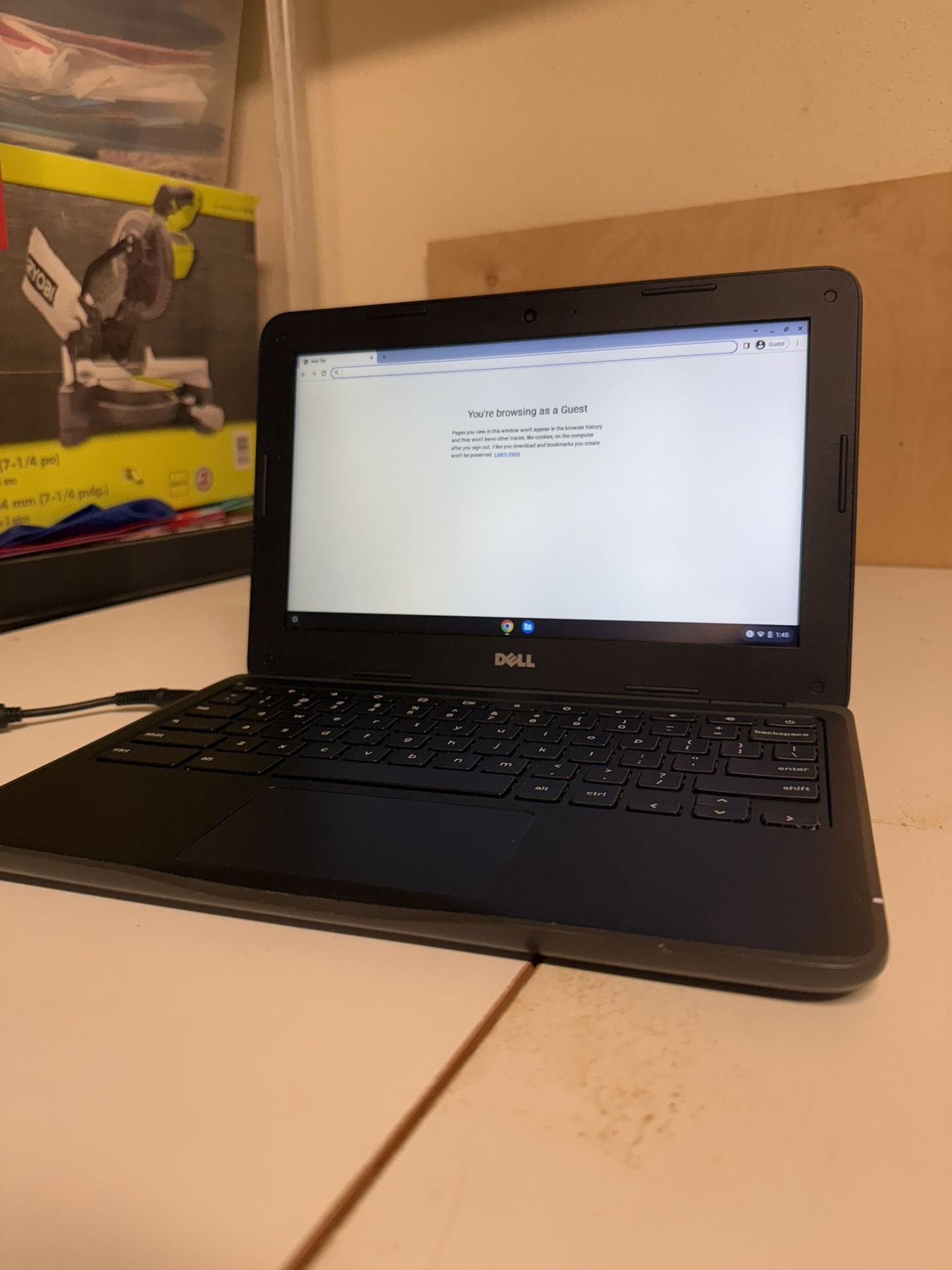 Dell Chromebook with Charger