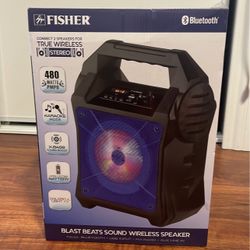 Fisher Bluetooth Speaker 