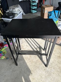 Black Table 