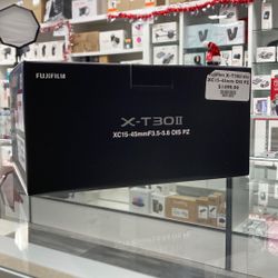 Fujifilm X-T30 II w/ 15-45mm 