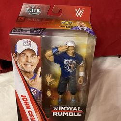 WWE Mattel creations royal rumble elite John Cena action figure