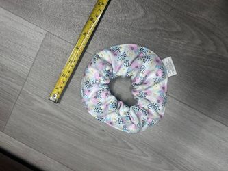 Large Floral Scrunchie
