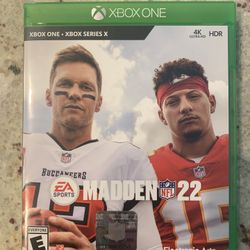 Xbox One Madden 22