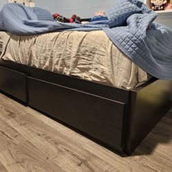 Flekke Drawer Bed Frame