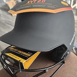 XVT 2.0 MATTE BATTING HELMET WITH FACEMASK  L/XL