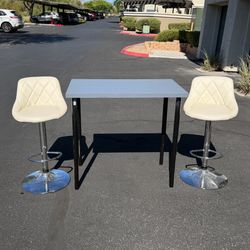 Adjustable Table & Chairs