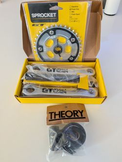 🔥 NEW Gt BMX Power Series Crank set+ Gt Power disc chainring And bottom bracket bearing kit