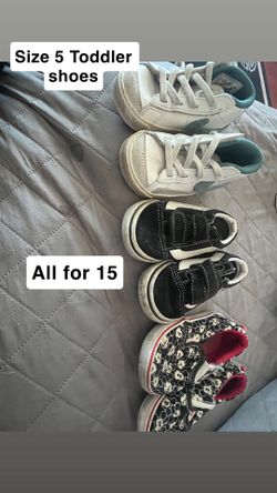 Toddler size 5 shoes