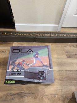 DLA Projectors X400R LED 4K HDMI 3D Projector
