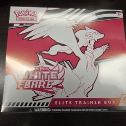 Pokemon White Flare Elite Trainer Box