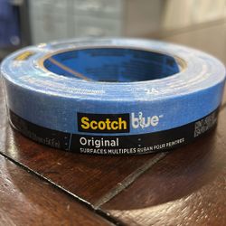 Scotch Blue 24mm 0.94” Medium Adhesive, Tape Azul Para Pintar, $5 Each