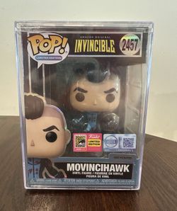Funko Pop Invincible Movincihawk #2457 SDCC Limited Edition