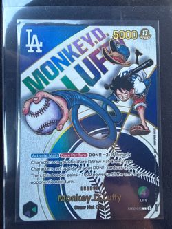 2025 Dodgers x One piece Monkey D. Luffy