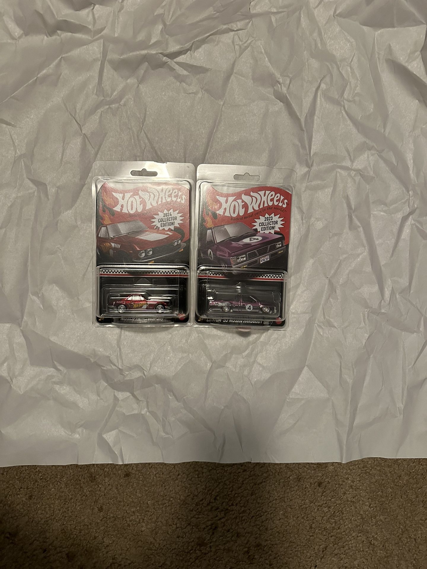 Hot wheels mail ins