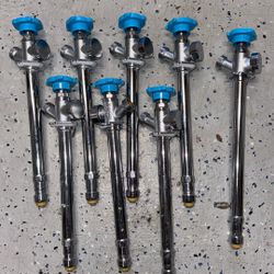 SharkBite 1/2 in. Push-to-Connect x 3/4 in. MHT x 8 in. Brass Anti-Siphon Frost Free Sillcock Valve