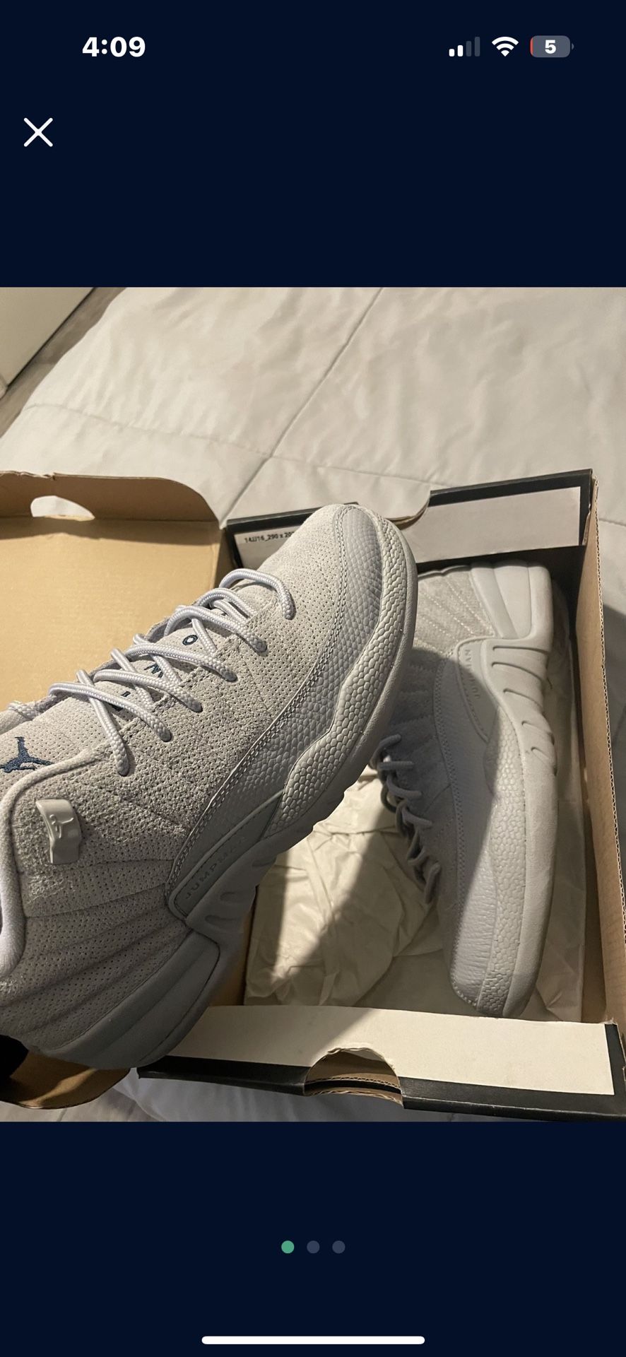 Jordan 12 Retro Low Wolf Grey