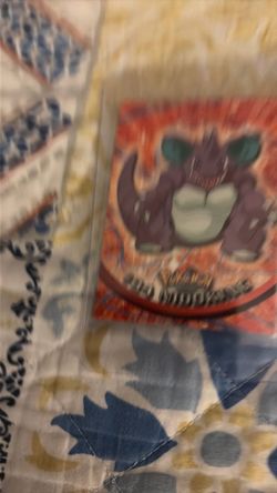 Nidoking topps chrome