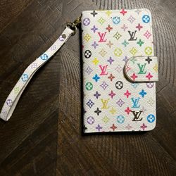 Cute and Colorful Wallet and Adjustable Phone Case 