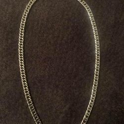25" stainless steel chain