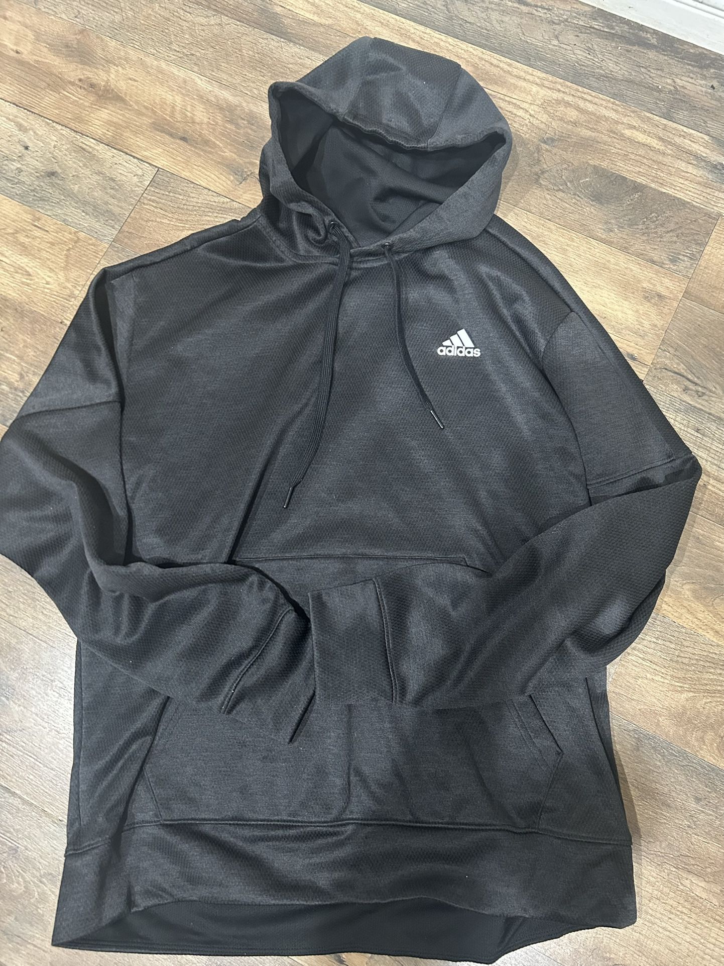 Adidas Men’s Team Issue Fleece Hoodie Sweatshirt