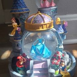 Disney Store Princesses Large Snowglobe