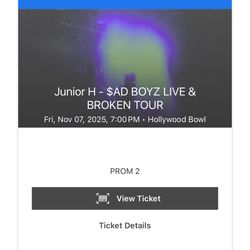 junior h ticket
