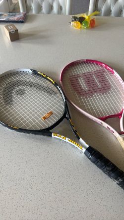 His And Hers Tennis Racket 