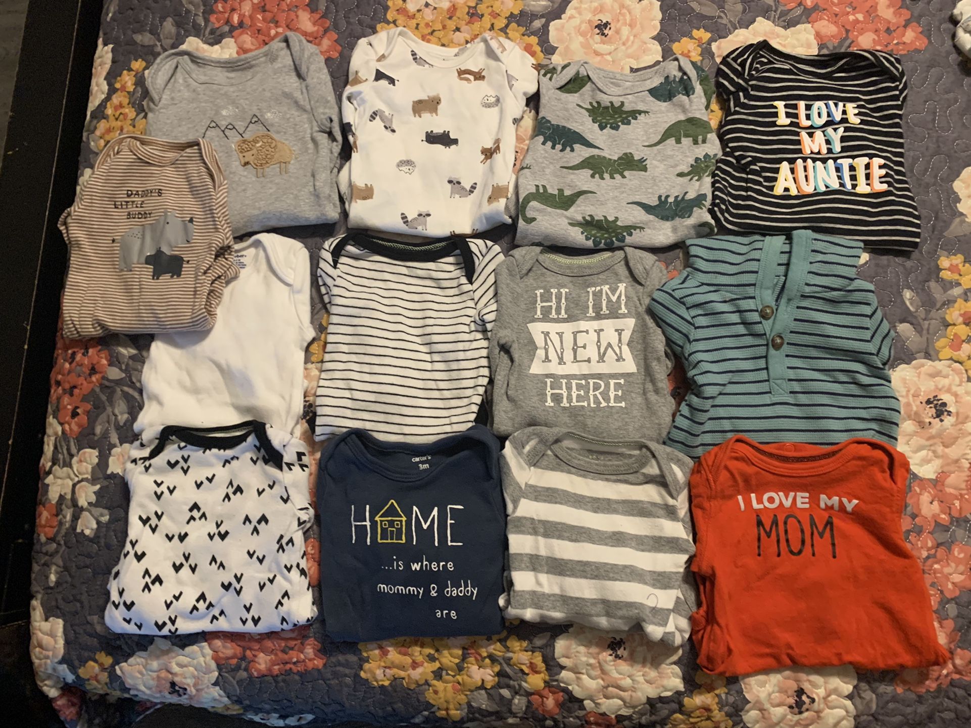 Baby Boy Clothes 0-3 Months