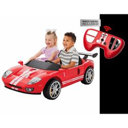 Hyper toy company 12V ride on car Ford GT convertible